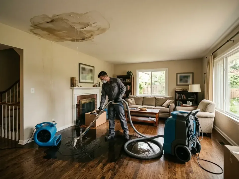 attic-pipe-burst-ceiling-drip-008 — frequently asked questions, Water Damage Restoration & Carpet Care in Lake Charles, LA